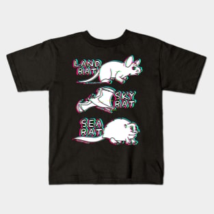 All Terrain Rats (Glitched Version) Kids T-Shirt